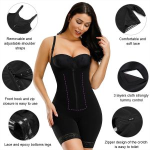 HEXIN Design Adjustable Hooks and Zipper Shapewear High Waist Hip Enhancer for