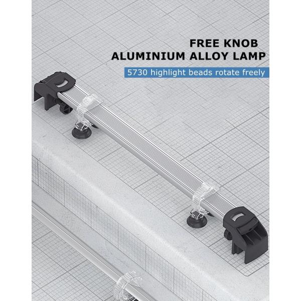 8790k 18cm Colorful Fish Tank LED Lamp Display Sucker Bracket Light Aquarium Accessories