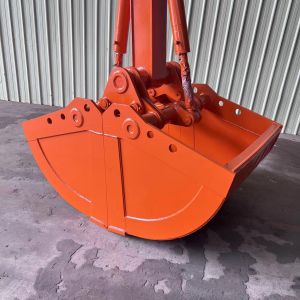 OEM ODM Hydraulic Clam Bucket For Excavator Komatsu KOBELCO VOLVO