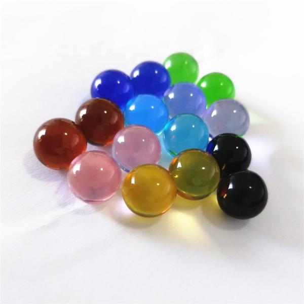 Buy Solid Small Colored Glass Ball With High Precision Crystal Sphere 25mm 30mm 40mm 50mm at wholesale prices