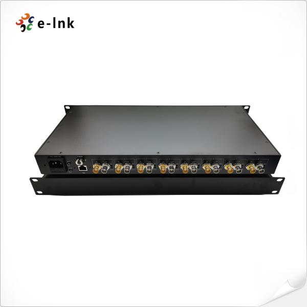 Buy Distance 20Km SDI Fiber Converter 10G Ethernet Over Fiber Extender at wholesale prices