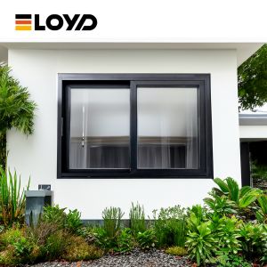 Smart Aluminum Sliding Window with Automated System