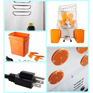 Small Commercial Orange Juicer Automatic 304 Stainless Steel Structural