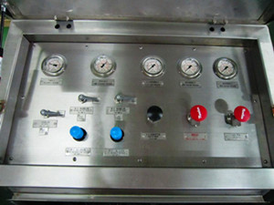 ESD control panel button Stainless Steel Oil Well Equipment Emergency Shutdown System ESD Control Panel
