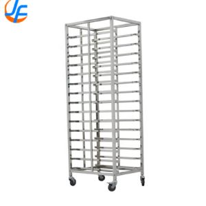 RK Bakeware China-16 Storage Aluminum Bakery Tray Trolley/ Stainless Steel