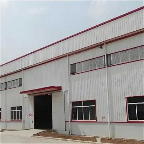 Light Column Construction Poultry House with Low Price Steel Structures