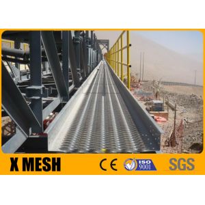 Hot Dipped Galvanized Perforated Metal Mesh Safety Grating Walkway Anti Rust