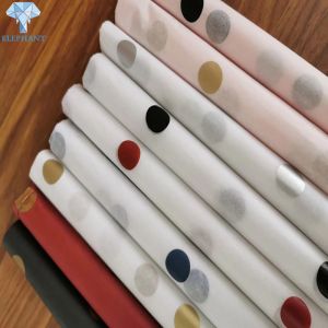 Biodegradable Recycled Tissue Paper For Packing Gold Foil Stamping