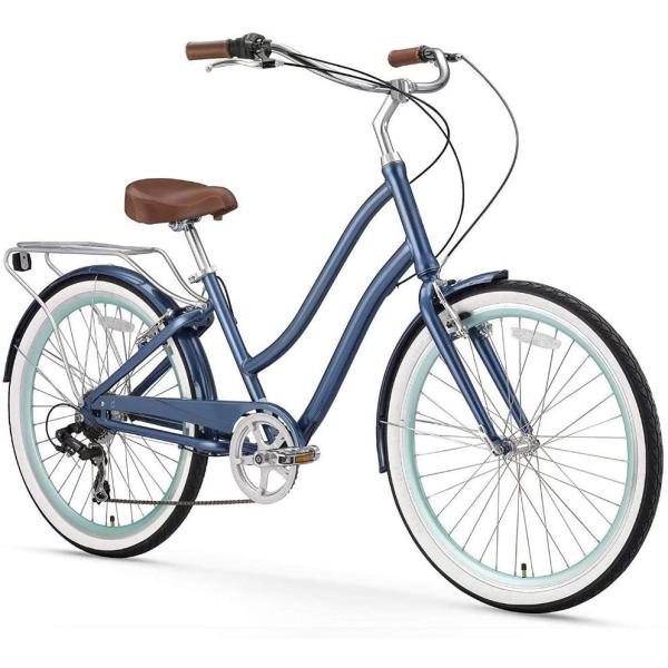 1.6m Length 26" 7S Women City Bike with Non-rear Damper and Aluminum Alloy Frame
