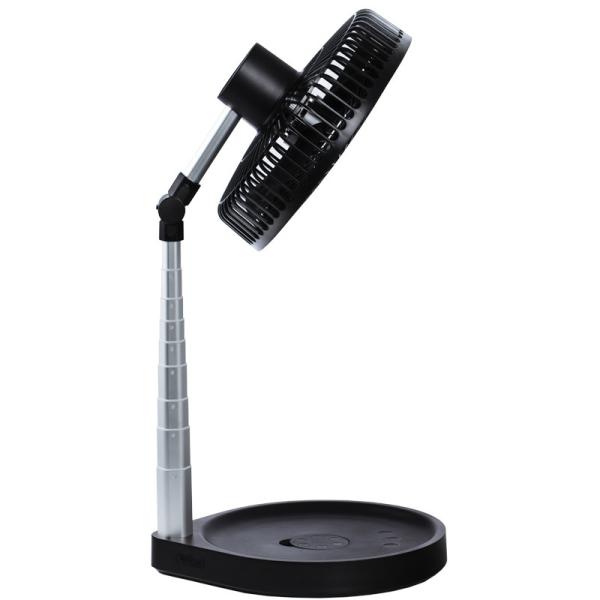 Buy Portable Telescopic Folding Fan Desktop Ventilator USB Rechargeable at wholesale prices