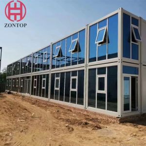 Zontop China Cheap 20 40 Ft Luxury Model House Prefab Modular Homes Expandable