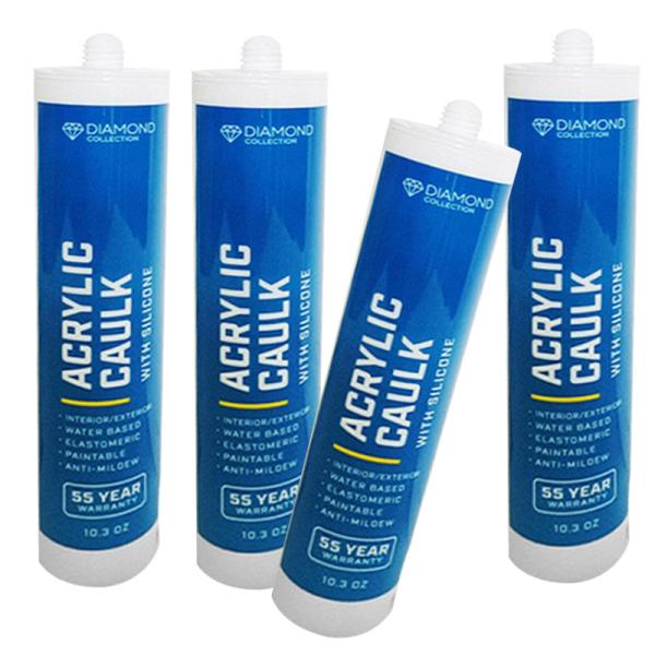Buy Rain Proof Caulk Caulking Siliconized Acrylic Sealant Strong Metal Adhesive at wholesale prices