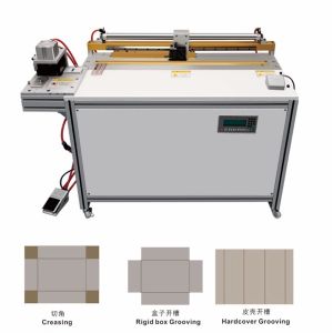 Quality Grey Paper Board V Slots Grooving Machine for sale