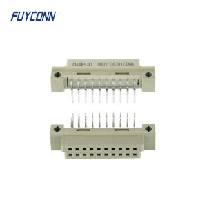 Quality 220S DIN41612 Connector Female 2x10P 20pin Right Angle PCB for sale
