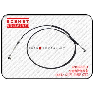 8973571813 Transmission Control Shift Cable For Isuzu NQR75