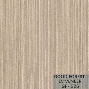 Engineered Wood Veneer Pear Oak Brown Color Quarter Cut Customized