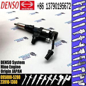 Quality Fuel Injector 095000-5280 For HINO Truck J08E 23910-1360 23670-E0291 23670-E0290 for sale