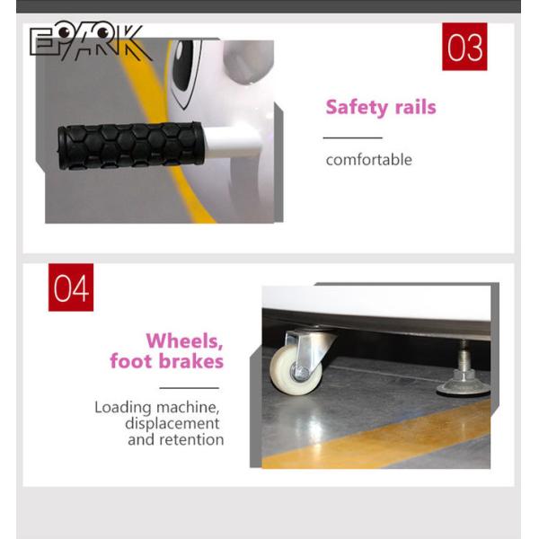 Carousel Horses Fiberglass Kiddy Ride Machine For Amusement Park