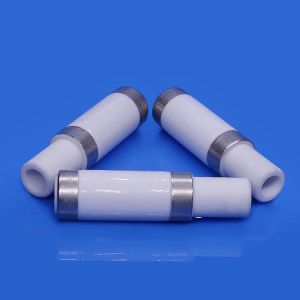 Advanced Metallized Ceramic Tube , Ceramic Sleeve Precision Machining Rapid