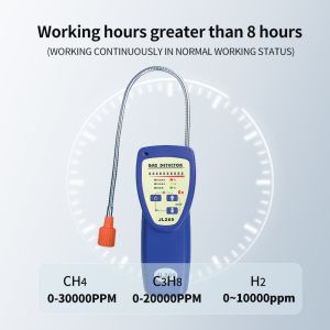 Quality Waterproof 50ppm Gooseneck Gas LPG Detector 180mm×72mm×36mm for sale