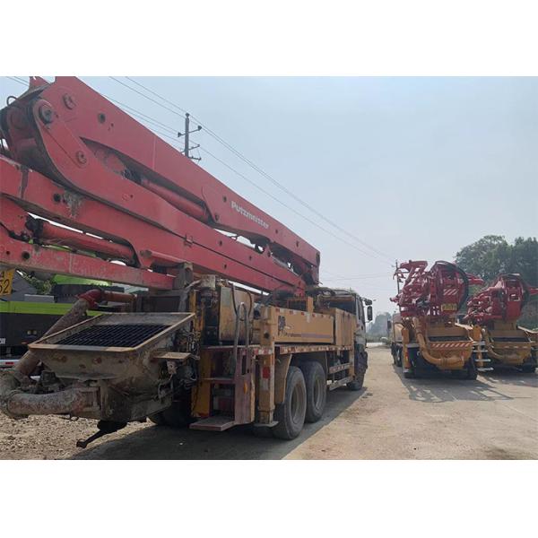 Buy Putzmeister Used Concrete Pumping Isuzu Truck Remanufactured 42m at wholesale prices