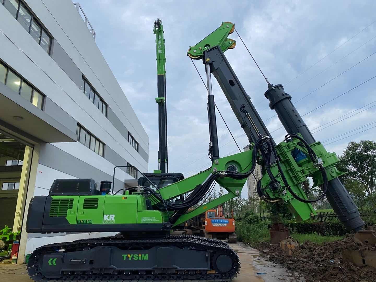 Low Head Room Piling 26 m Pile Driver Machine Max. drilling diameter 2000 mm