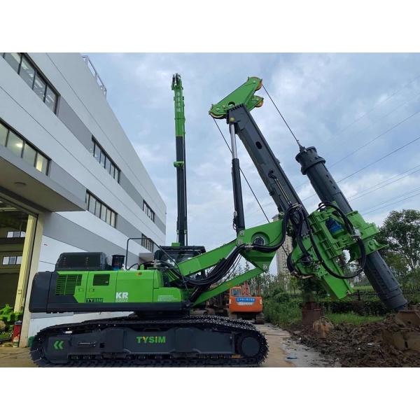 Low Head Room Piling 26 m Pile Driver Machine Max. drilling diameter 2000 mm