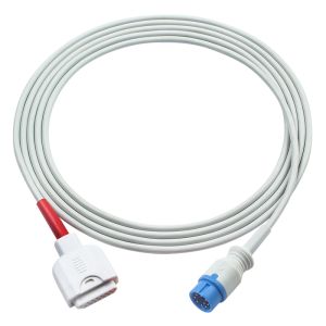 China Biolight Ma-simo Red Tech 10pin Reusable SpO2 Sensor Extension Cable on sale