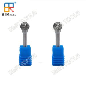 BMR TOOLS Dia 12mm Tungsten Solid Carbide Rotary Burrs D Type Conical Ball Burrs