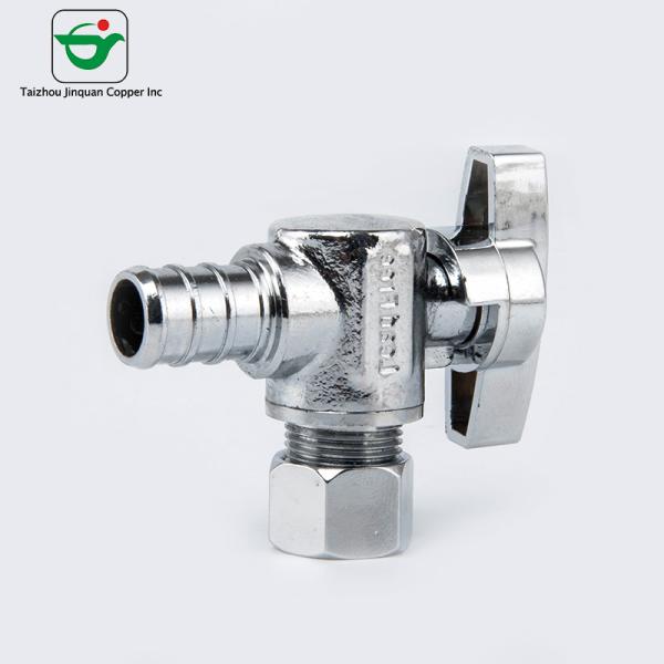 Manual 200Psi Brass Stop Valve Female / Male Thread