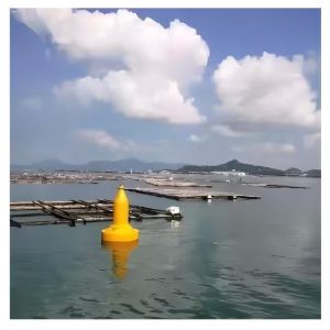 Rotation Moulded Plastic PE Mark Buoy For Marine Construction