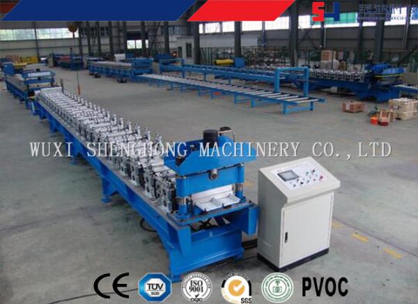 Buy Custom Cold Roll Forming Machine Prefab Steel Structure Building Interlocking Standing Seam Profile at wholesale prices