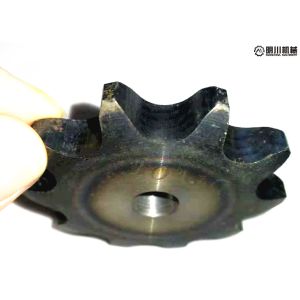 Durable Custom Made Sprockets , Plate Rear Wheel Sprocket Bad Condition