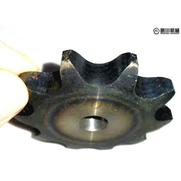 Durable Custom Made Sprockets , Plate Rear Wheel Sprocket Bad Condition
