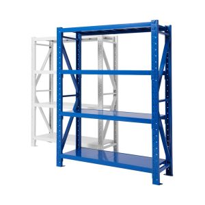 China High-strength Steel Warehouse Metal Racks with Heavy-duty Storage Capacity 540-900kgs and Freestanding Or Wall-mounted Installation on sale