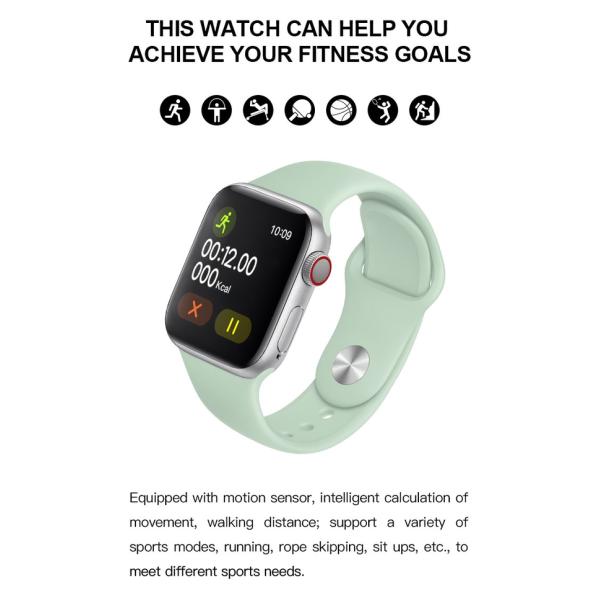 1.54inch 240x240 Pixel Stress Management Smart Sport Watch Blood Pressure