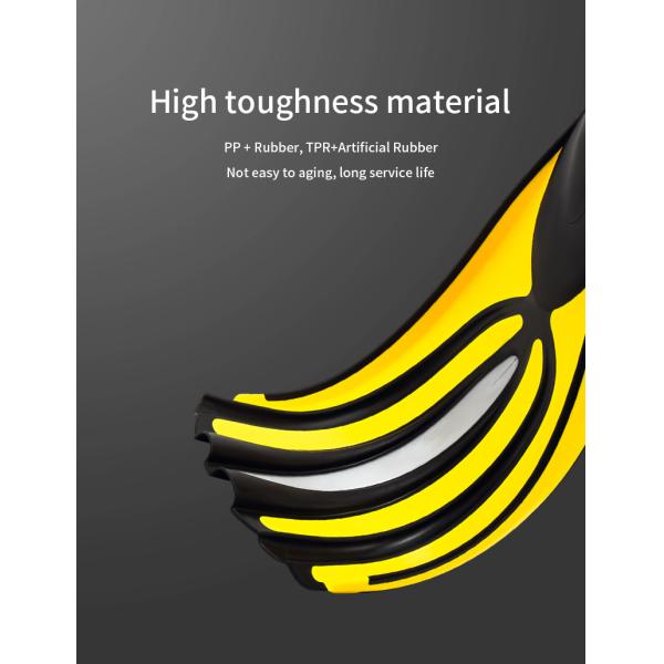 Sportswear Snorkel Mask Set Diving Fins Flipper Gear Set For Scuba Diving