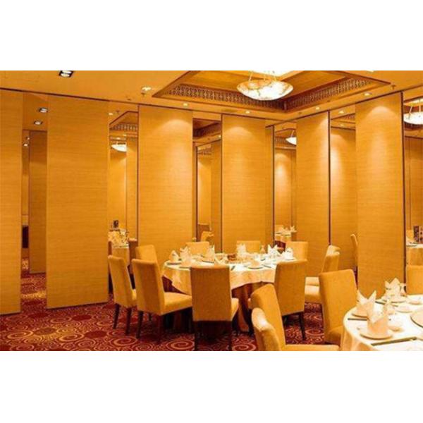 Meeting Room Collapsible Sliding Wall Divider 38kg/M2 900-1230mm Width