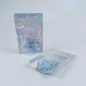 CBD Gummy stand up bag with logo printing
