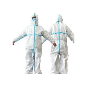 China Customlightweight Disposable Coveralls Disposable Medical Suit Easy To Wear on sale