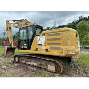Road Construction Hydraulic Excavator , Excellent Performance CAT 320GC