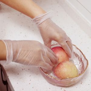 Quality Vinyl Examination 5.5g / Pcs Disposable Pvc Gloves for sale