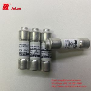 Power Fuse PV 7A 8A 10A Ceramic Vehicle Fuses High Interrupt Current Limiting
