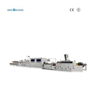 HSJZ-55/110 55/120 PVC Wall Panel Making Machine / PVC Ceiling Panel Making