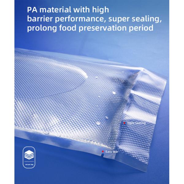 11 X 16ft Roll 6 Pack Embossed Vacuum Sealer Bags For Food Storage