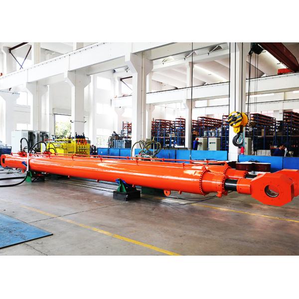 Buy 11m Dam Deep Hole Large Bore Hydraulic Cylinders  Radial Gate 1000KN at wholesale prices
