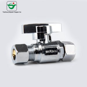 Quality Normal Temperature 3/8''X3/8&quot; Copper FEM Threaded Angle Stop Valve for sale