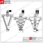 660V Vertical Mixing Machine 6000L Particle Double Cone Blender Mixer