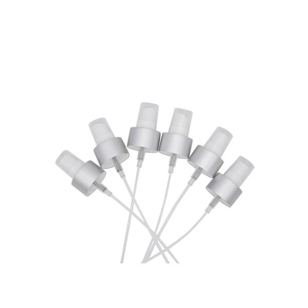 Buy Plastic Fine Mist Sprayer Pump With Silver Case 24mm Screw at wholesale prices