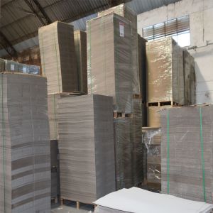 Quality Mixed Pulp Recycled 400 Gsm Duplex Board Grey Back ﻿ for sale